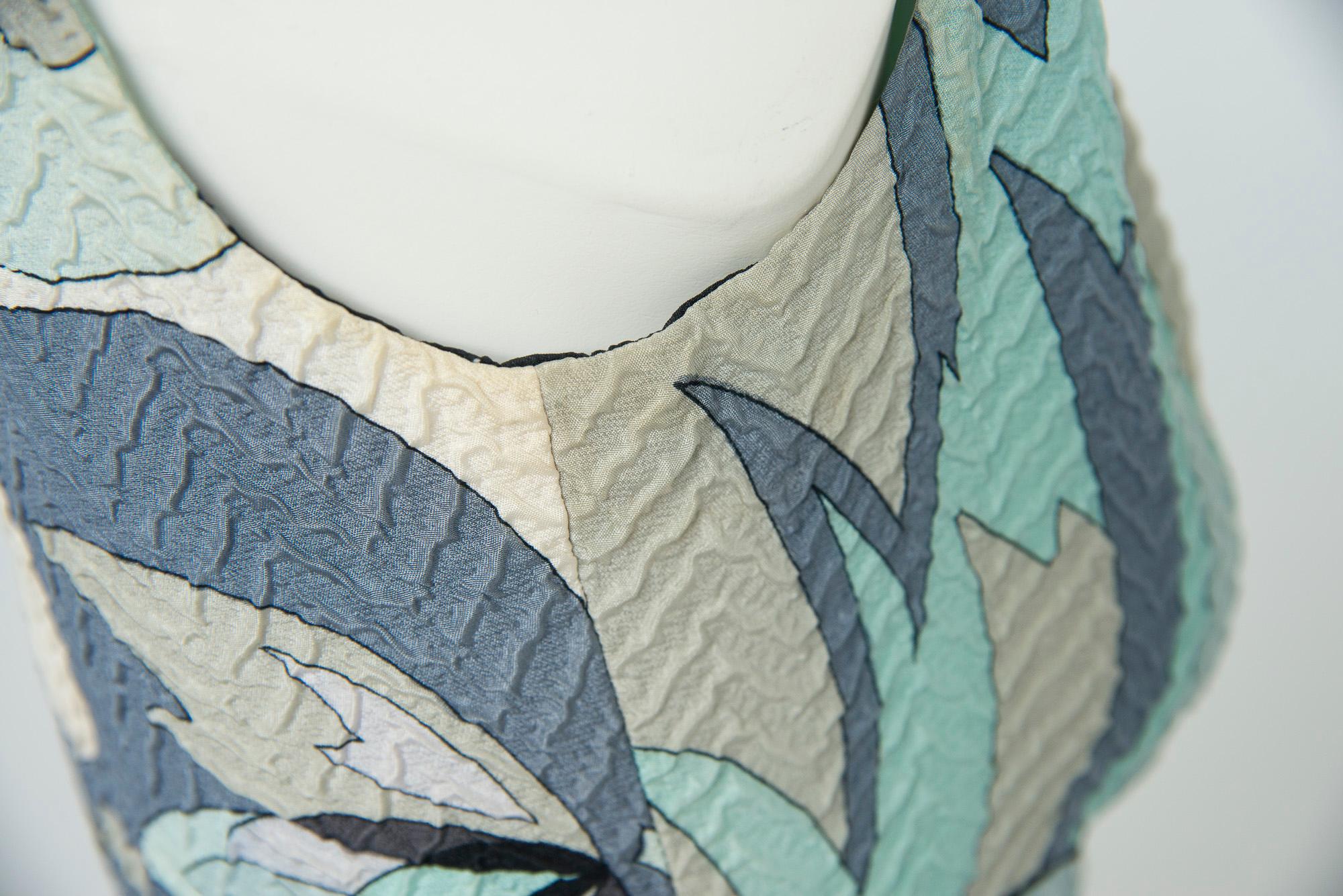 Rare Documented Emilio Pucci Fish Print Silk 