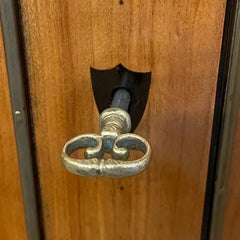 Rare Empire-style half-door cabinet