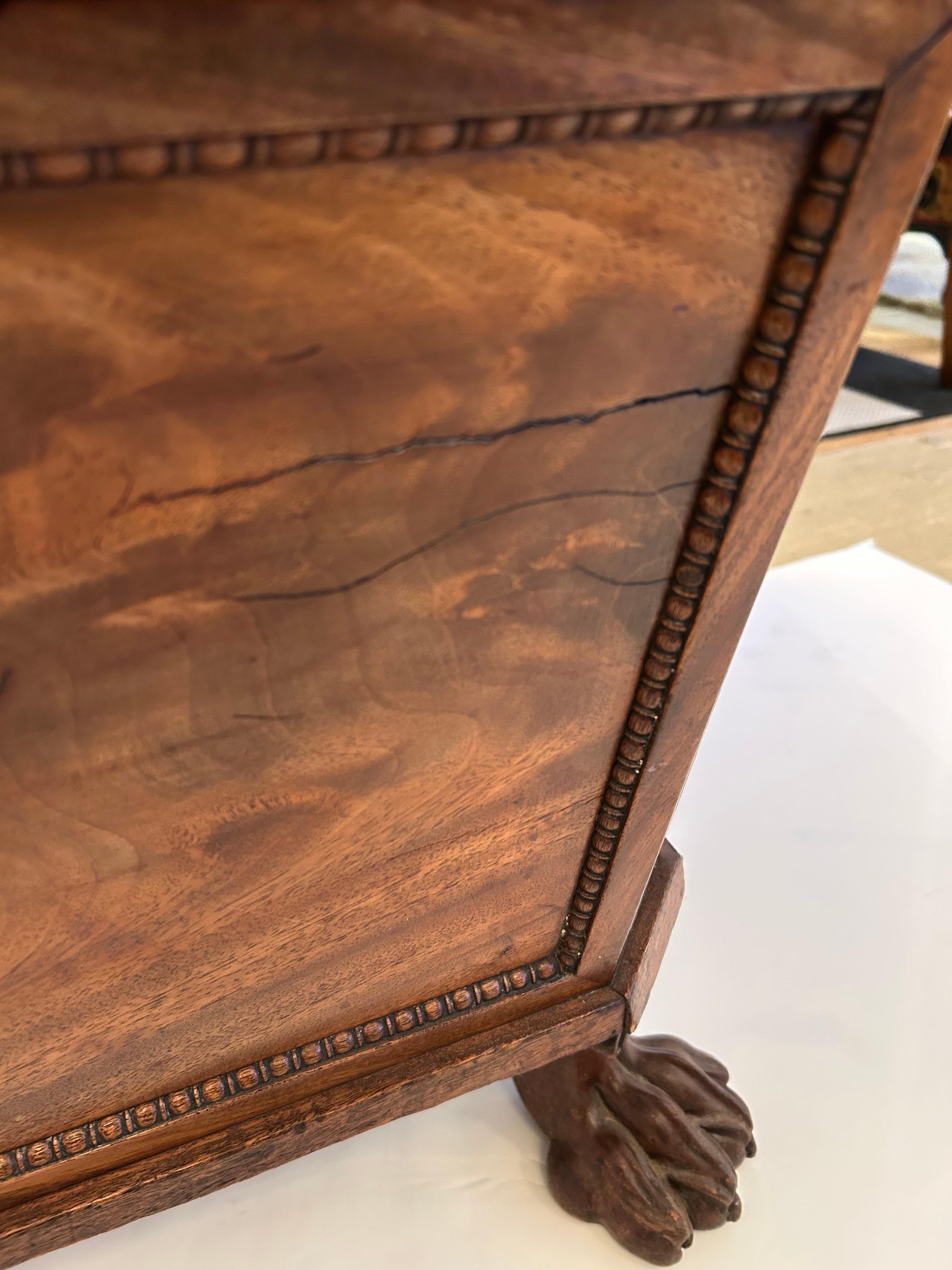 Wood Rare English 19th Century Regency Cellarette Wine Cooler For Sale