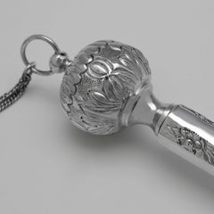 Rare English Antique Sterling Silver Yad - Hallmarked in London in 1907