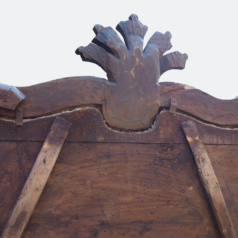 Rare English Early Oak and Upholstered Sofa, Late 17th Century 5