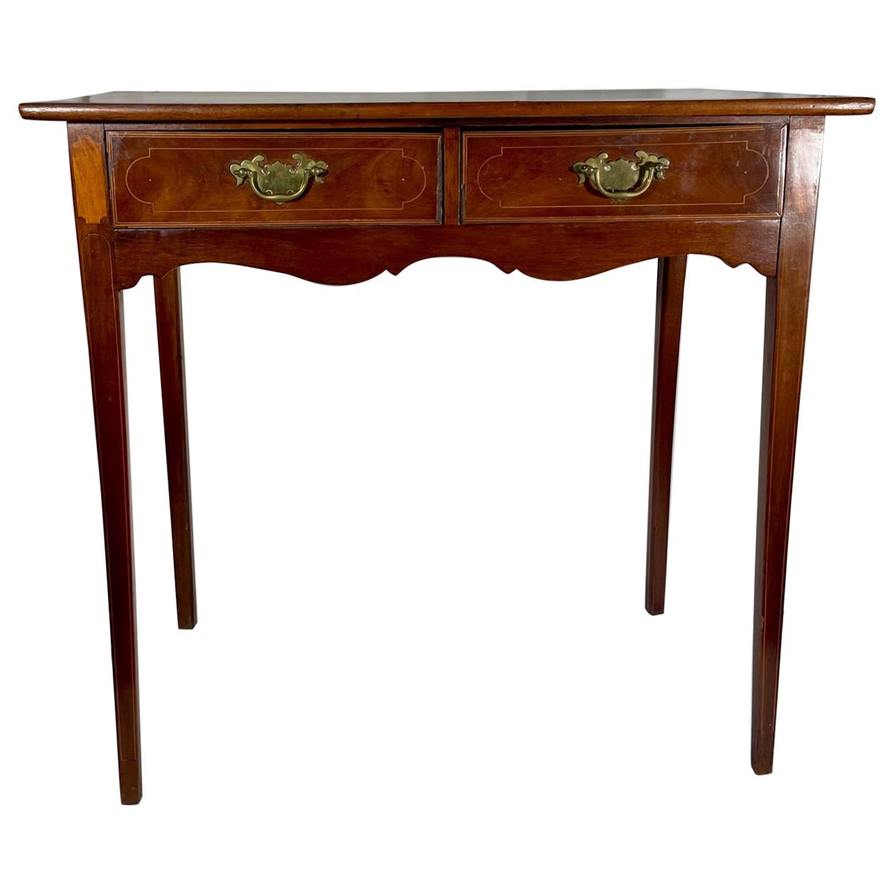 Rare English Georgian Side Table, circa 1760