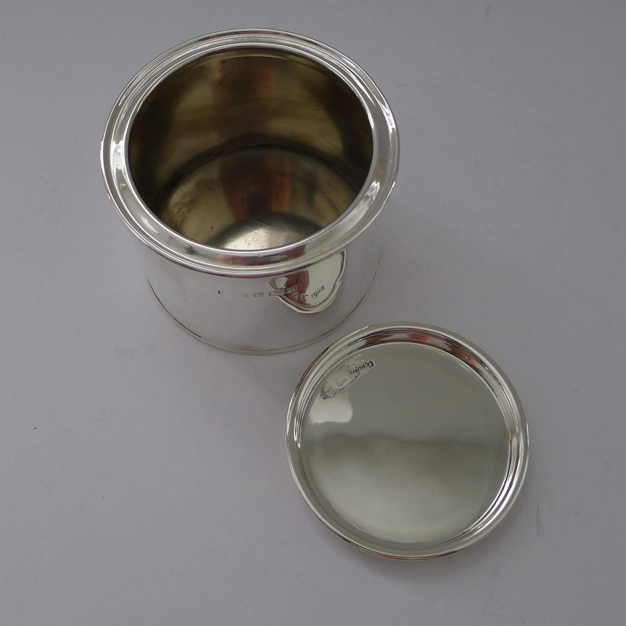 English Sterling Silver 