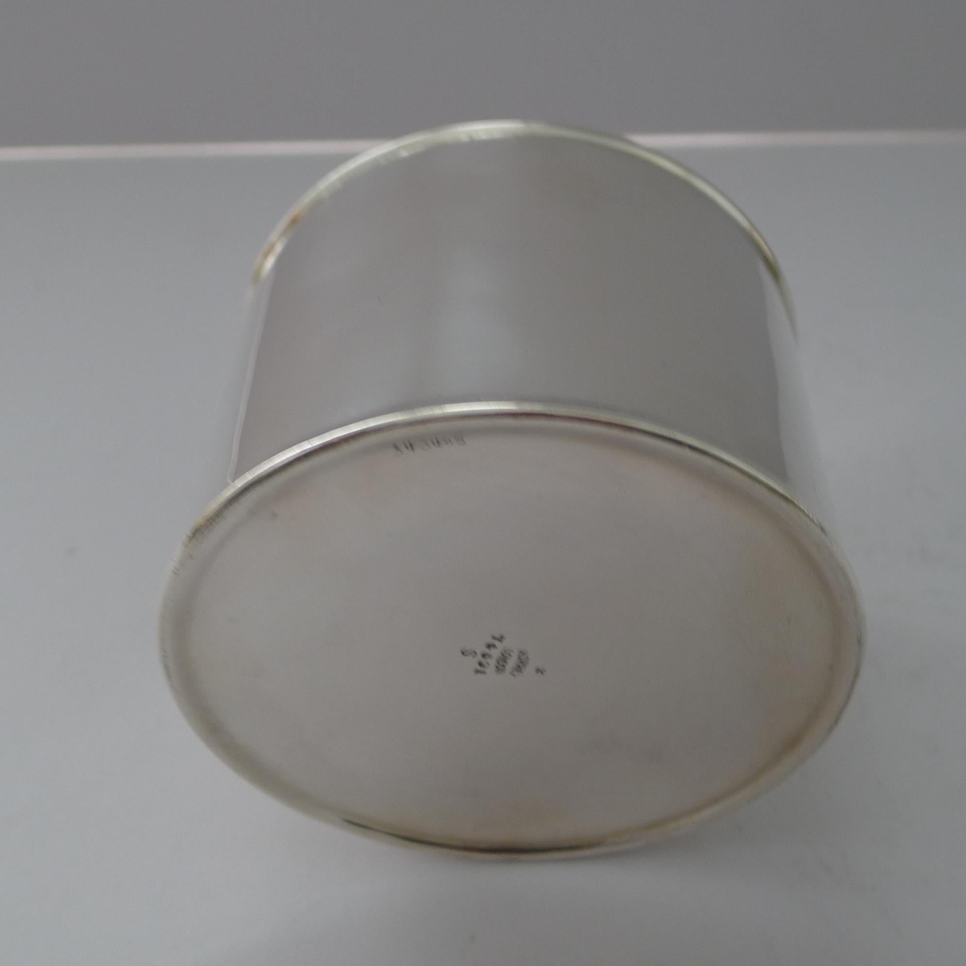 English Sterling Silver 