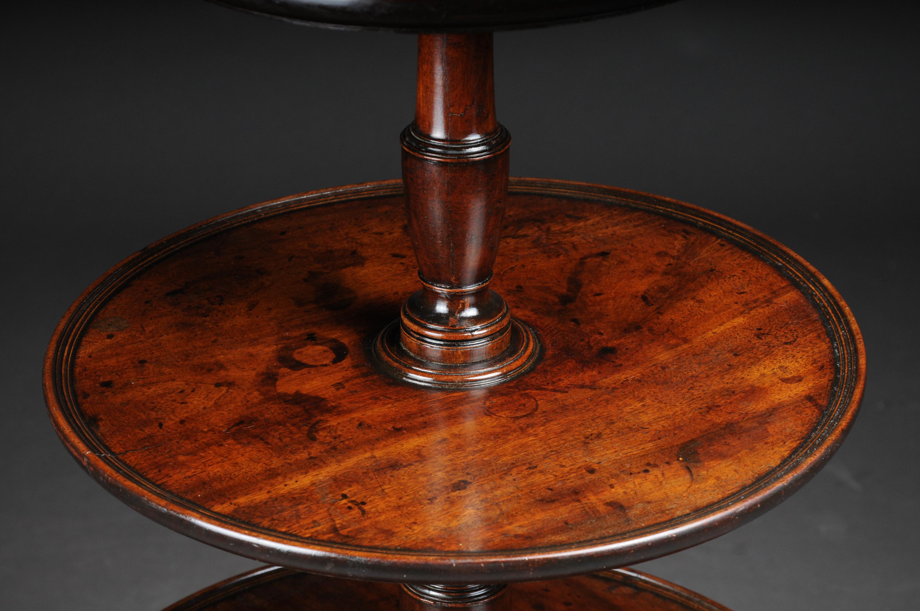 Rare English Side Table or Étagère, Victorian 19th Century Mahogany 9