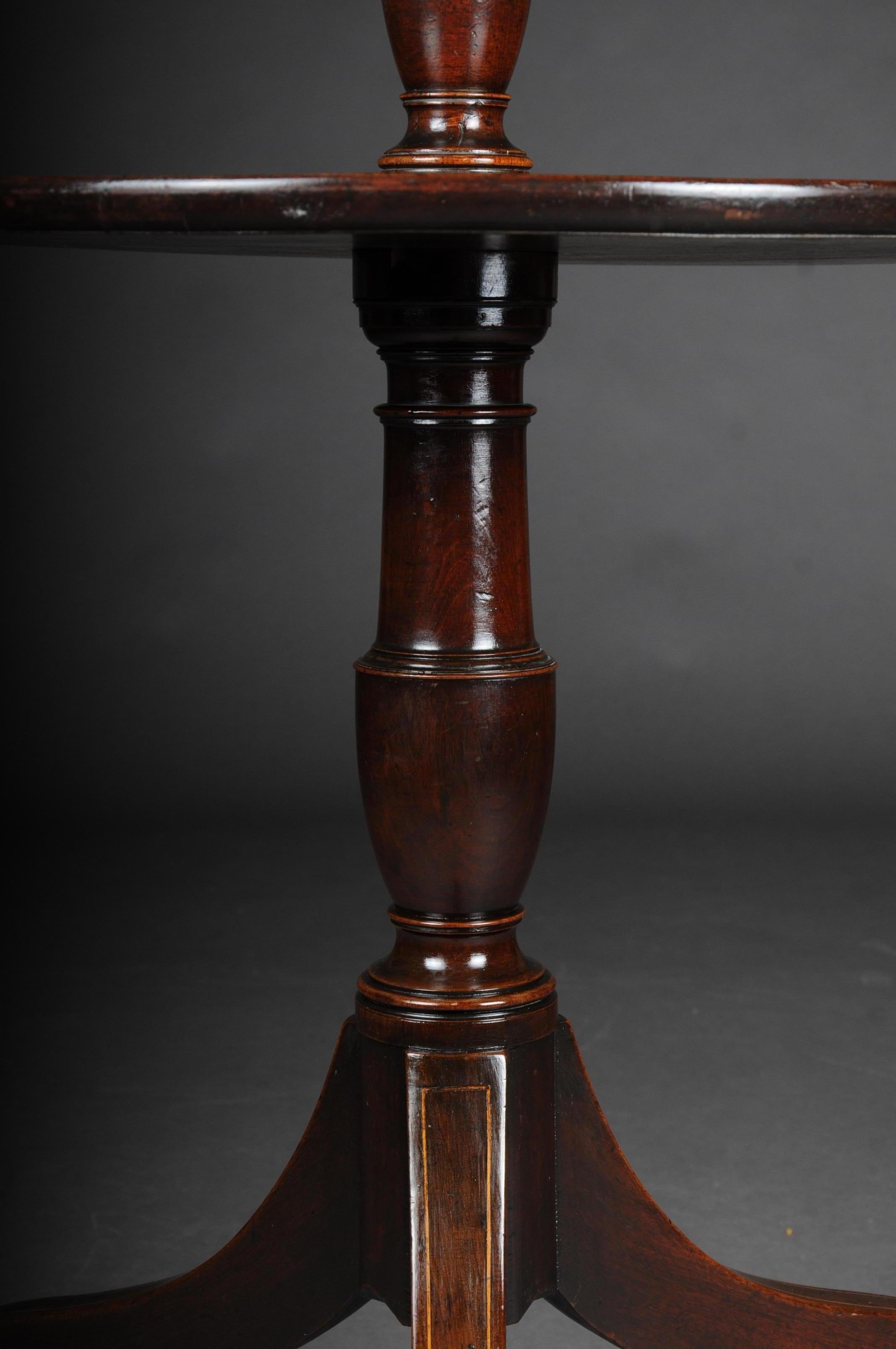 Rare English Side Table or Étagère, Victorian 19th Century Mahogany 4