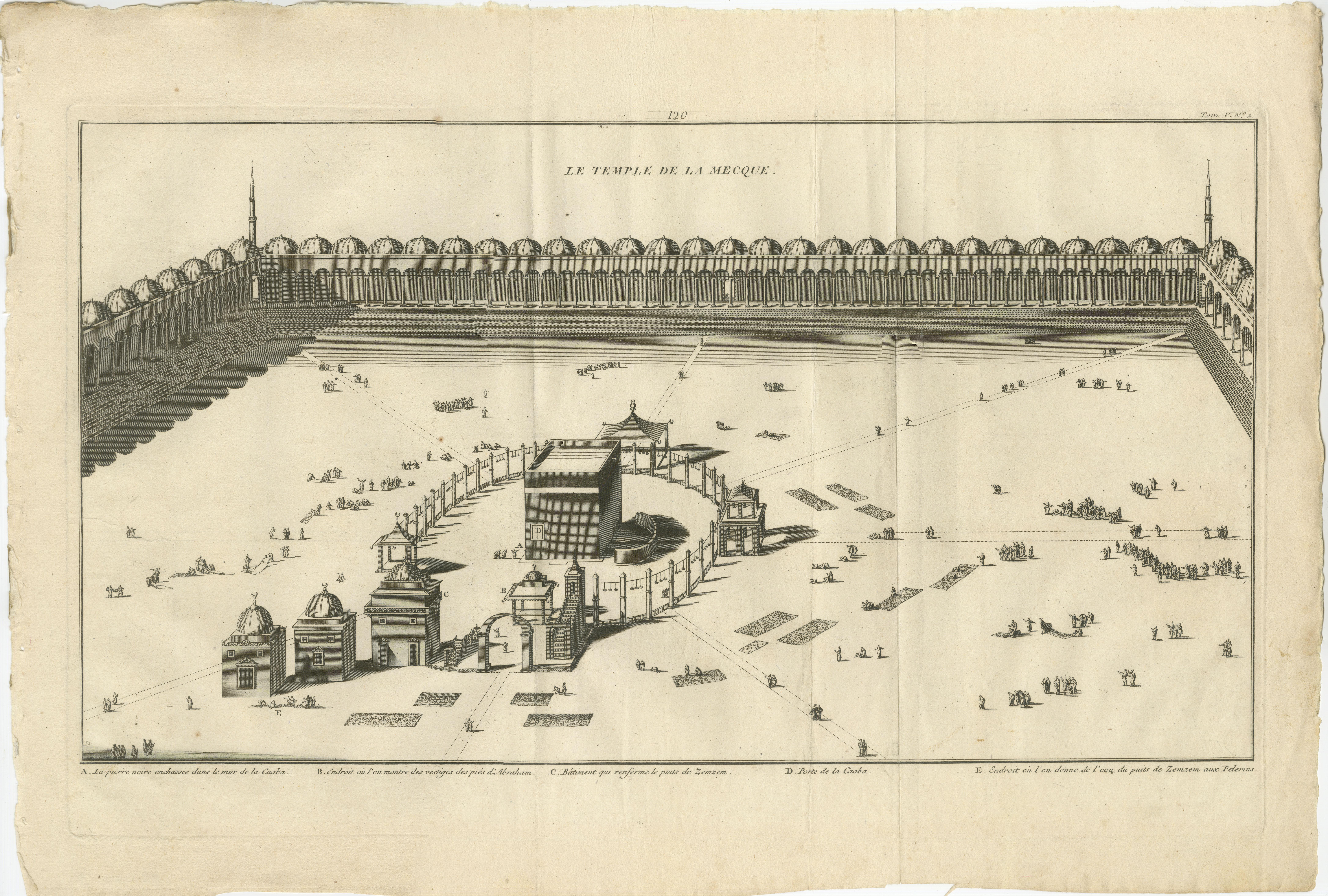 Title: Le Temple de La Mecque (The Temple of Mecca)

Engraver: Bernard Picart
Source: 