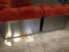 Raro insieme di 6 divani Canasta originali di Giorgio Montani