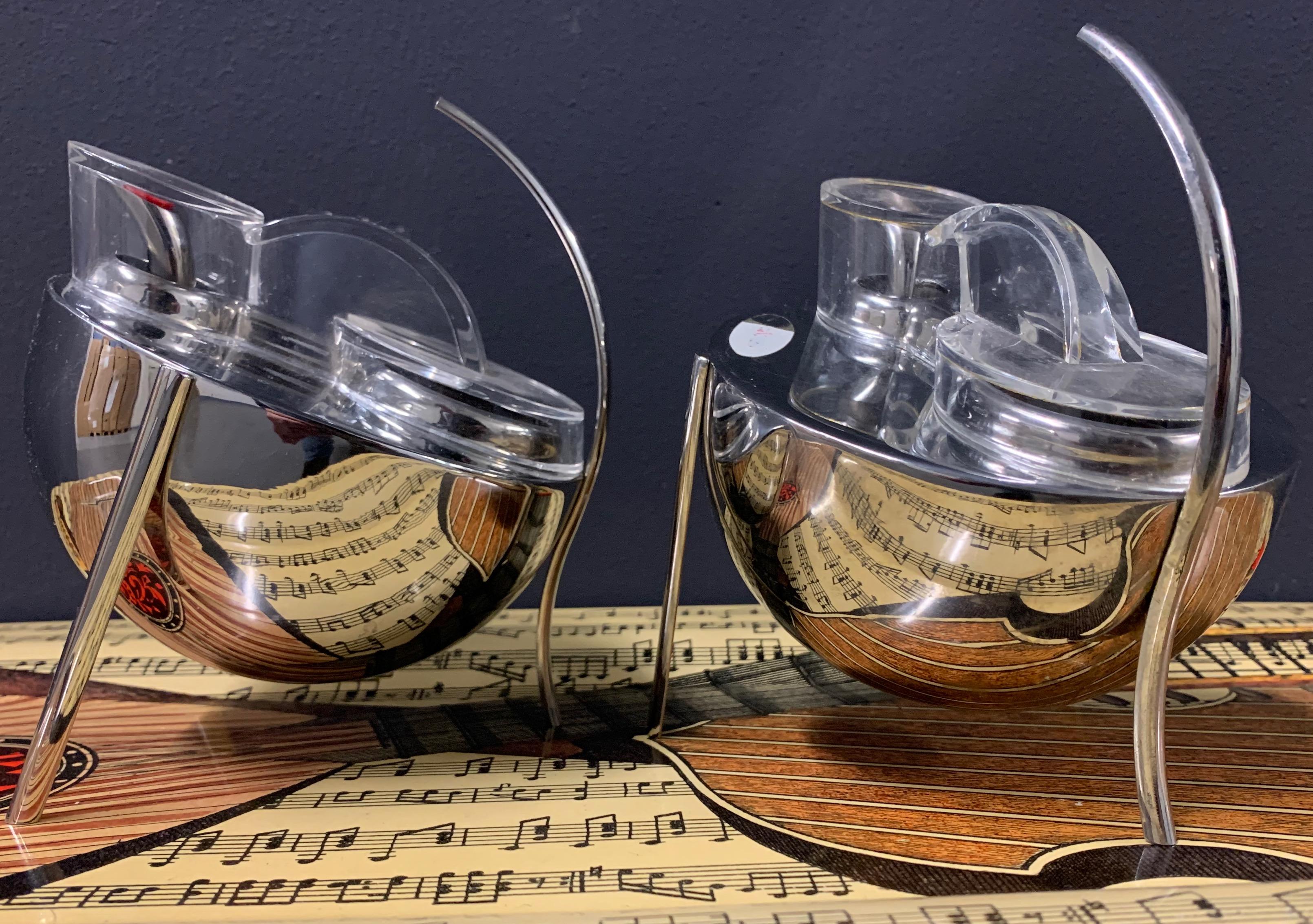 Modern Rare Enzo Mari Opasis Vinegar and Oil Vessels
