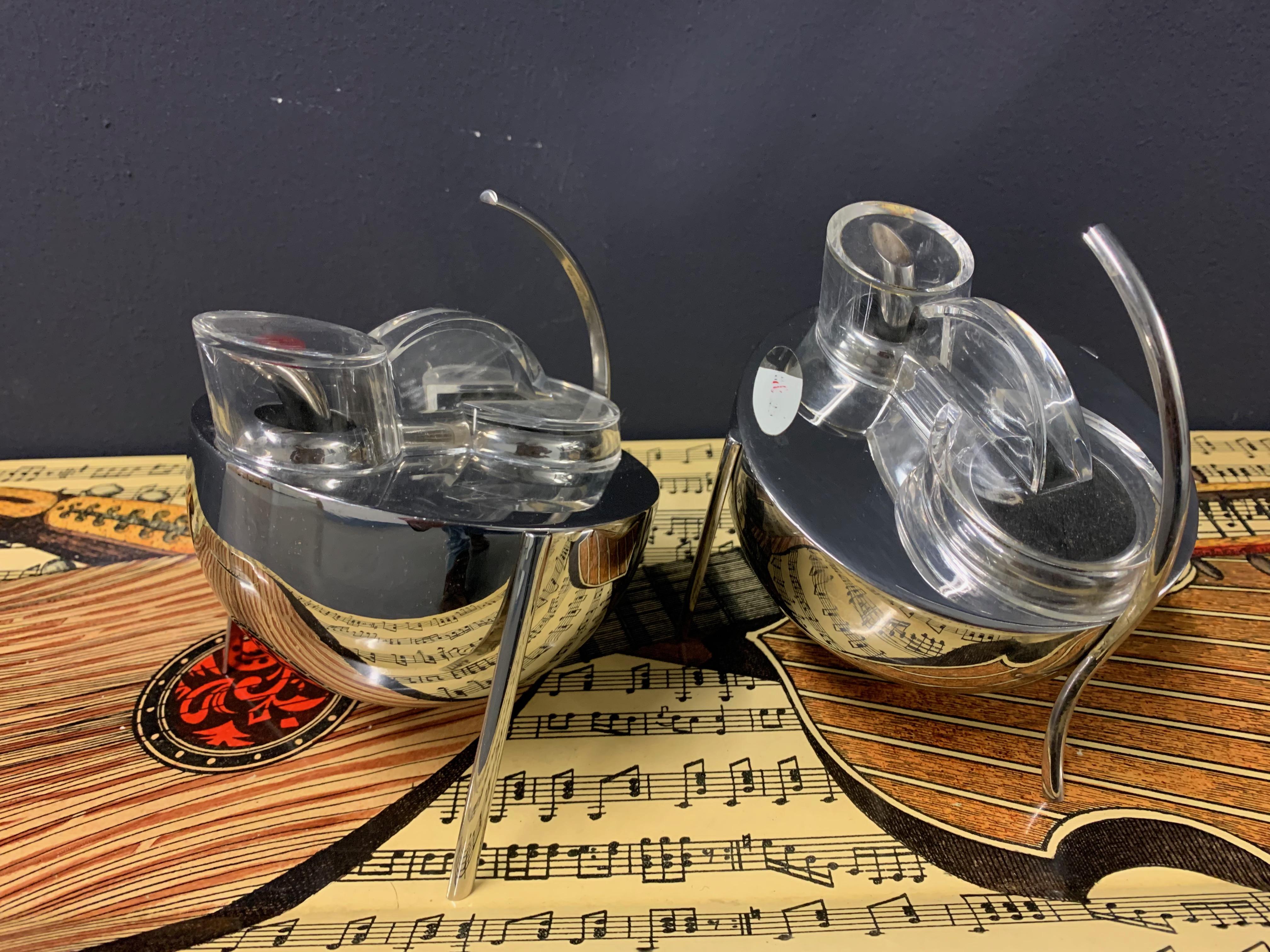 Rare Enzo Mari Opasis Vinegar and Oil Vessels 1