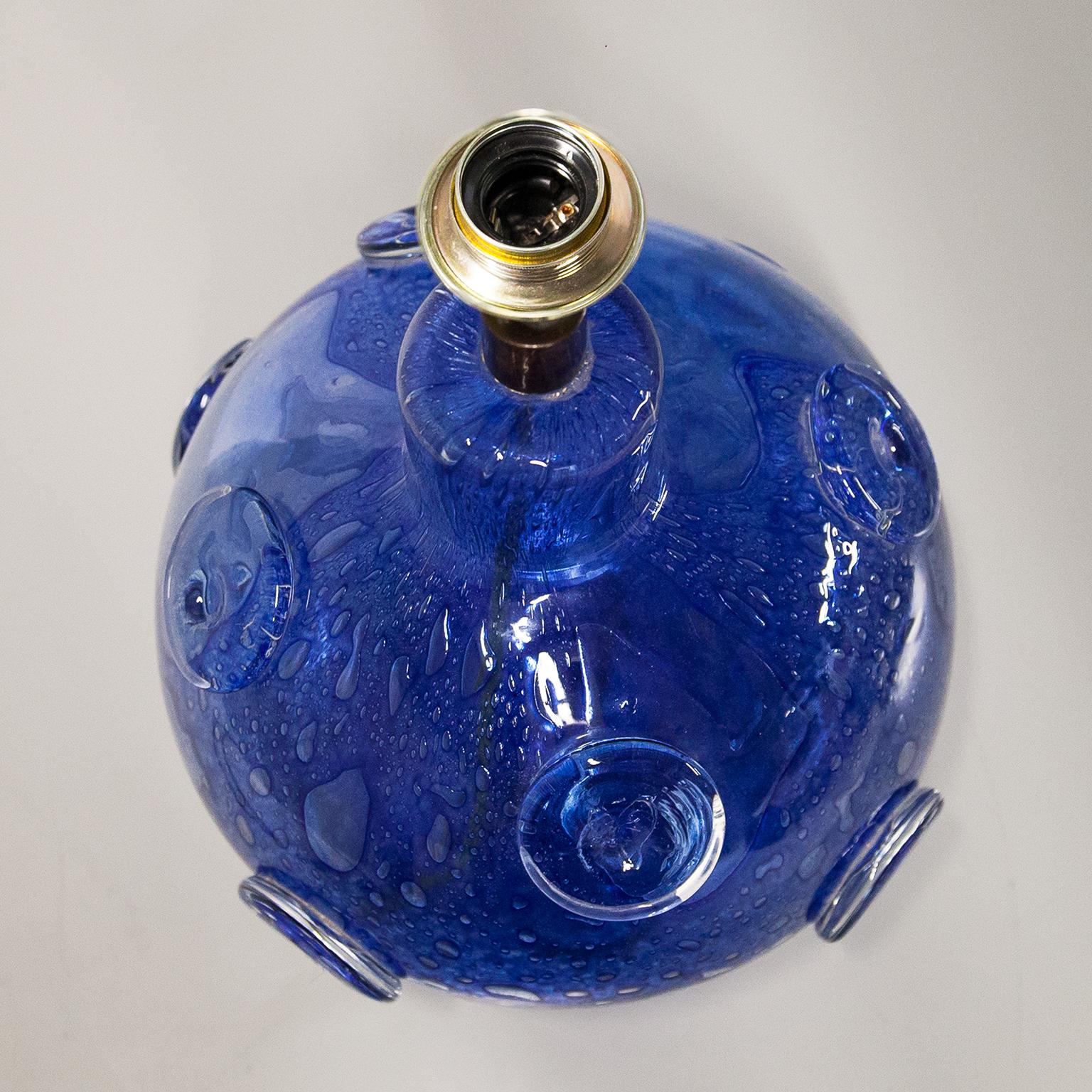 Murano Glass Rare Ercole Barovier Efeso Table Lamp 1964 For Sale
