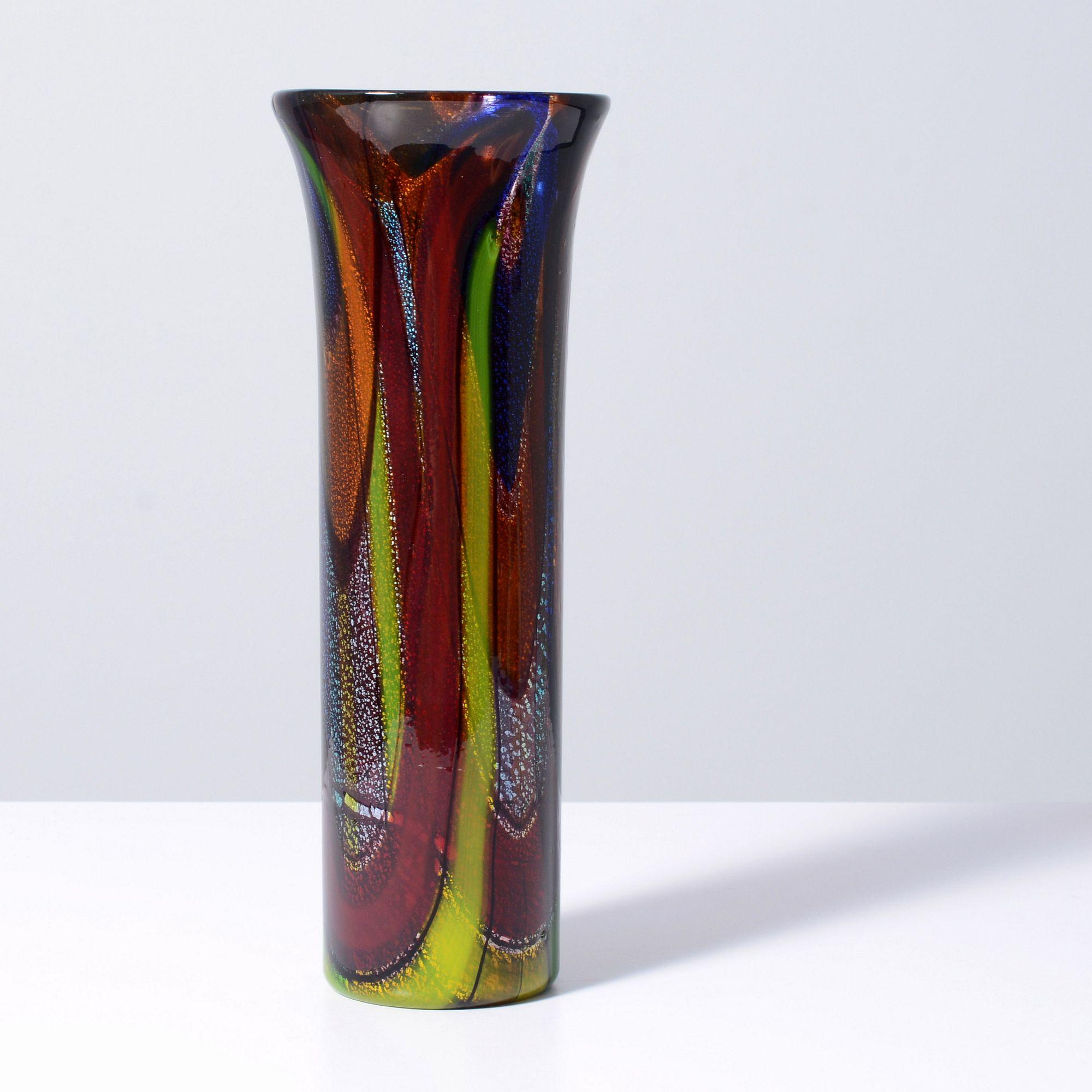 Rare Ercole Barovier ORIENTE Vase, Murano 1