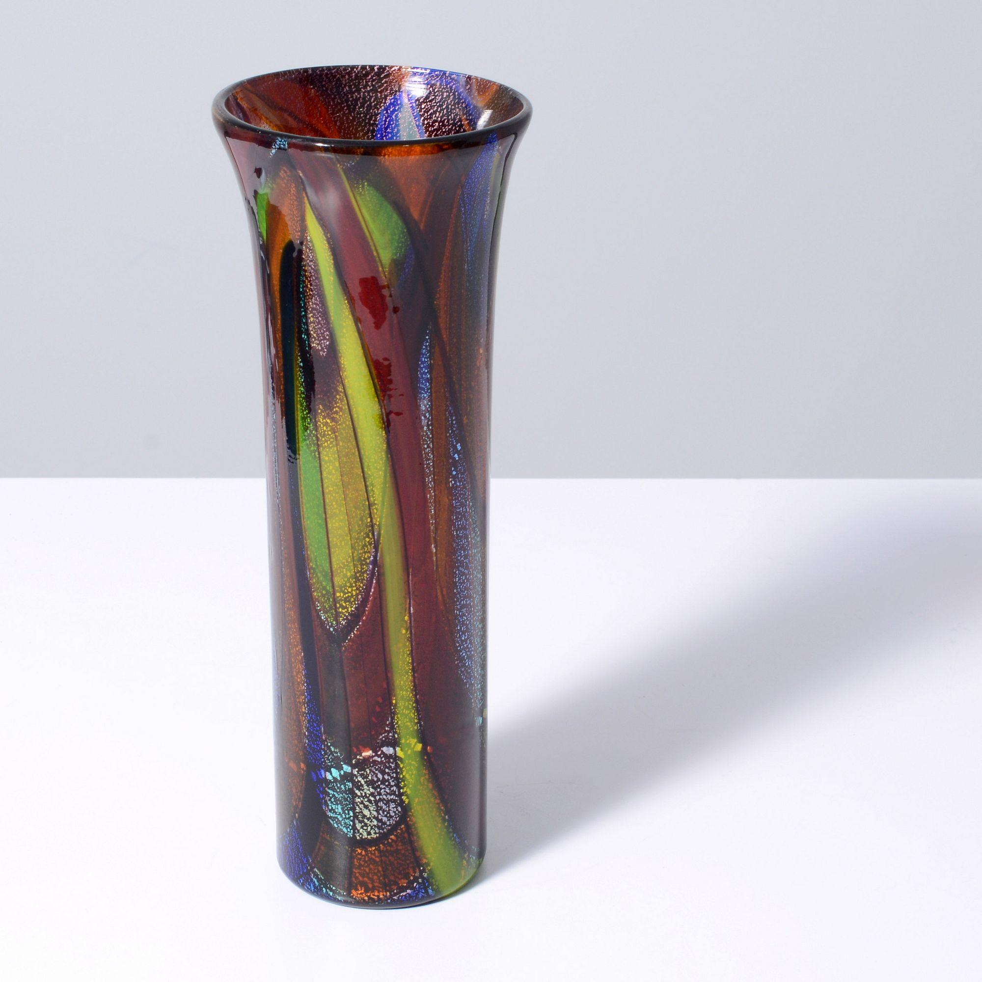 Rare Ercole Barovier ORIENTE Vase, Murano 2
