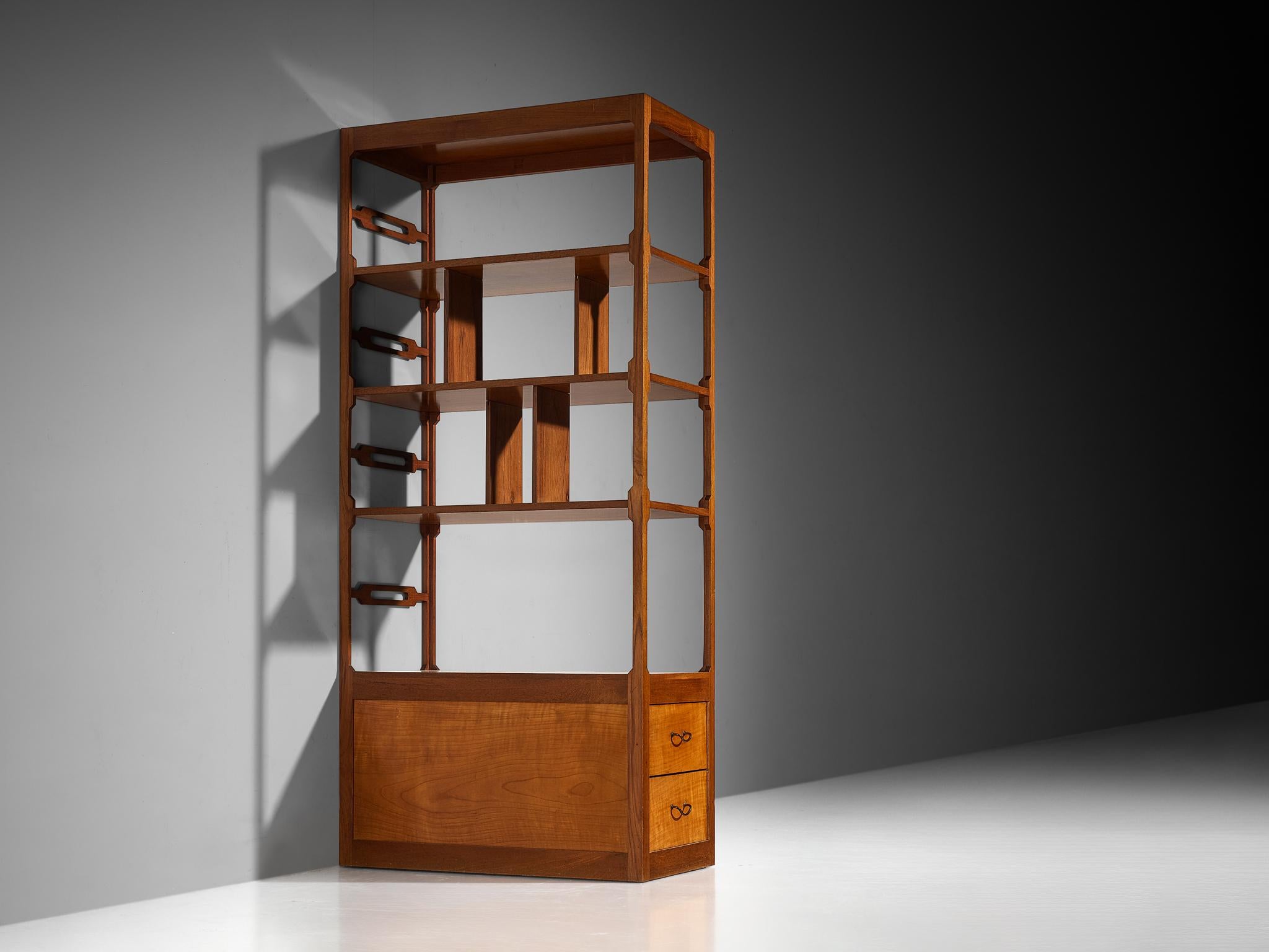 Brass Rare Erik Buck for Knud Juul-Hansen Cabinet in Teak For Sale