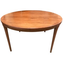 Rare table moderne danoise Erik Worts, années 1960