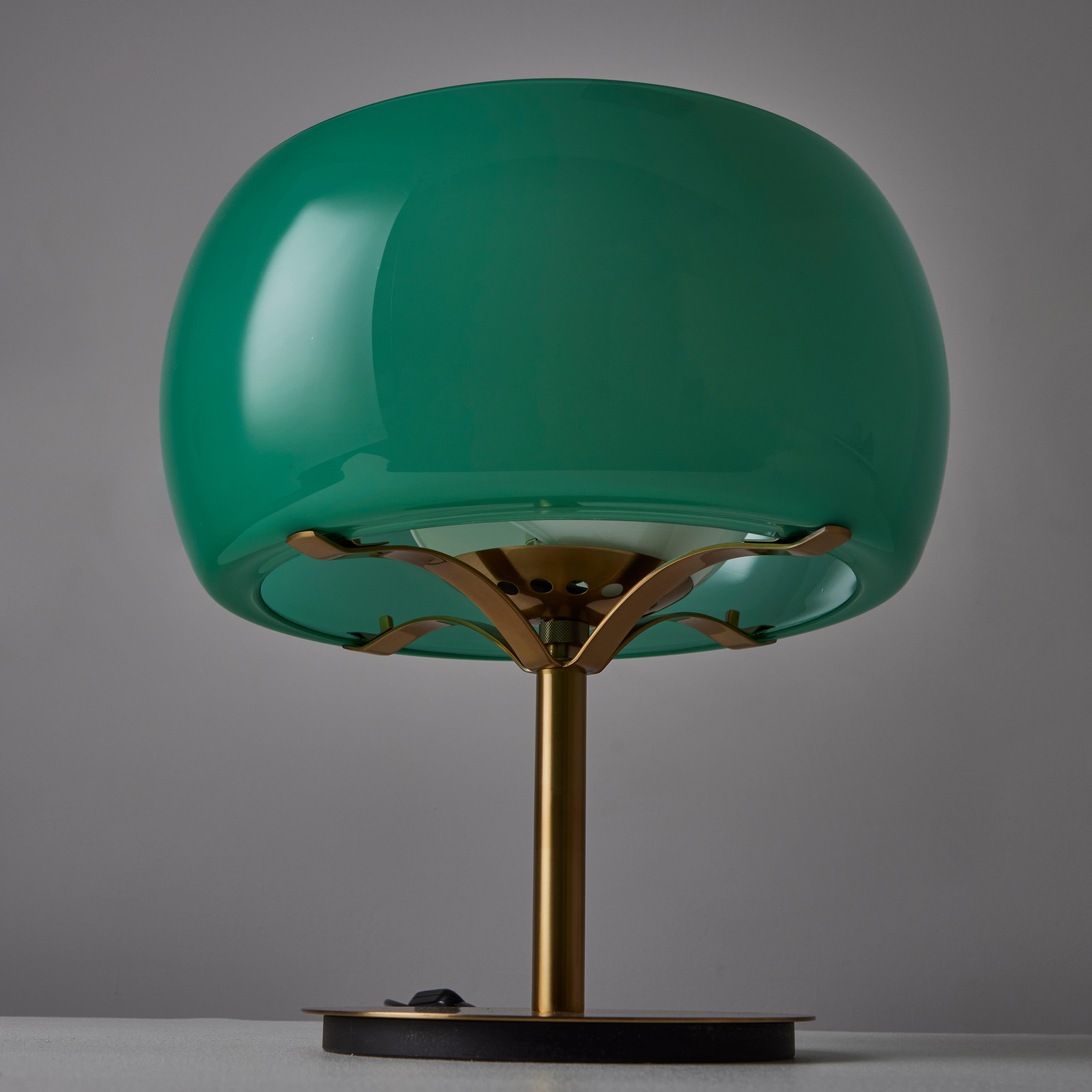 Seltene Tischlampe „Erse“ von Vico Magistretti für Artemide (Poliert) im Angebot