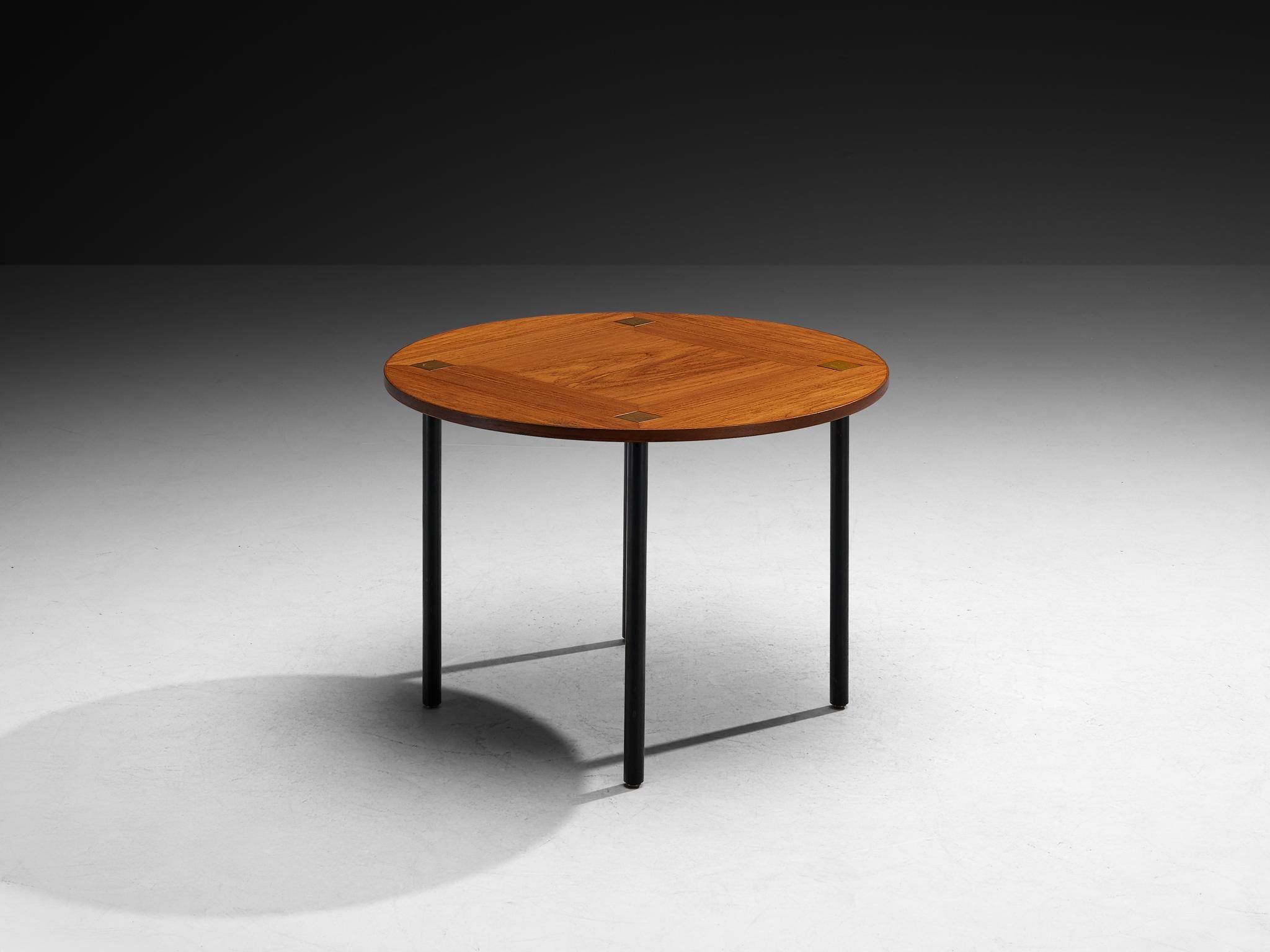 Italian Rare Ettore Sottsass for Poltronova Dining Table in Teak For Sale