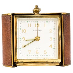 Rare Europa Travel Clock