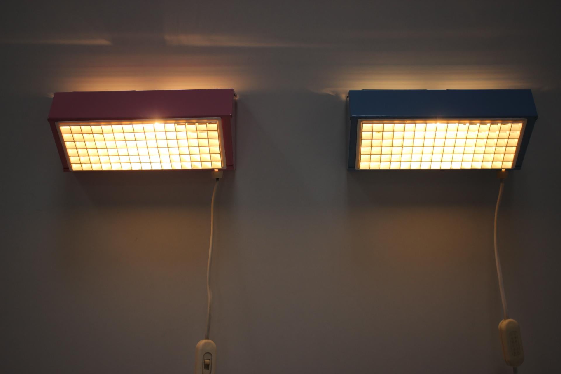 Swedish Rare Exclusive Vintage Wall Lamps from IKEA Sweden, Type V204, 1980s For Sale