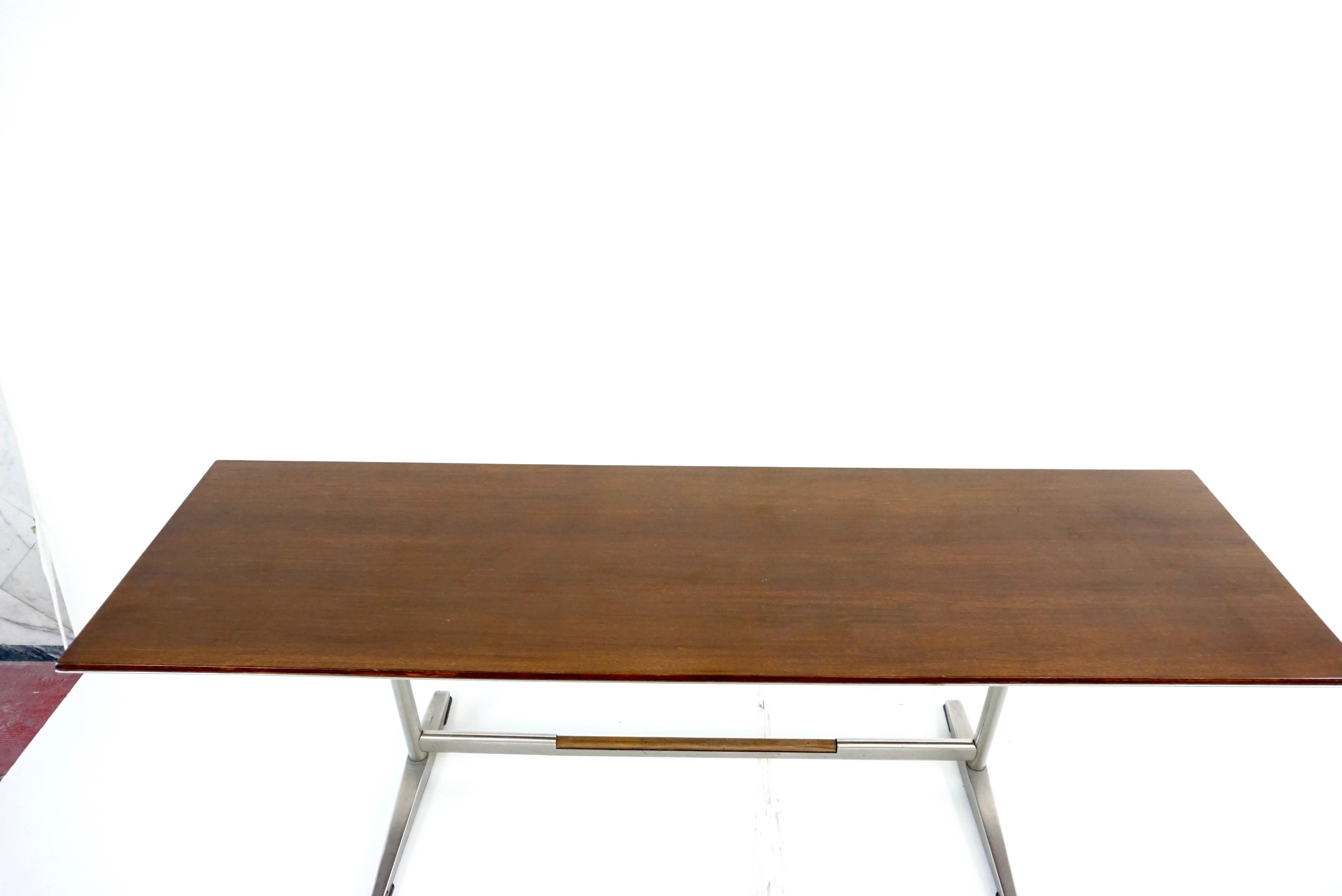 Mid-20th Century Rare Executive Desk Table by Gio Ponti for Pirelli Tower in Milan, by RIMA 1961