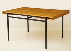 Rare Expandable Dining Room Table by Pierre Guariche and Arp, France, 1960s