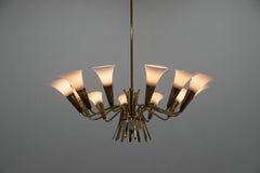 Rare EXPO 58 Brussels Chandelier by Kamenicky Senov