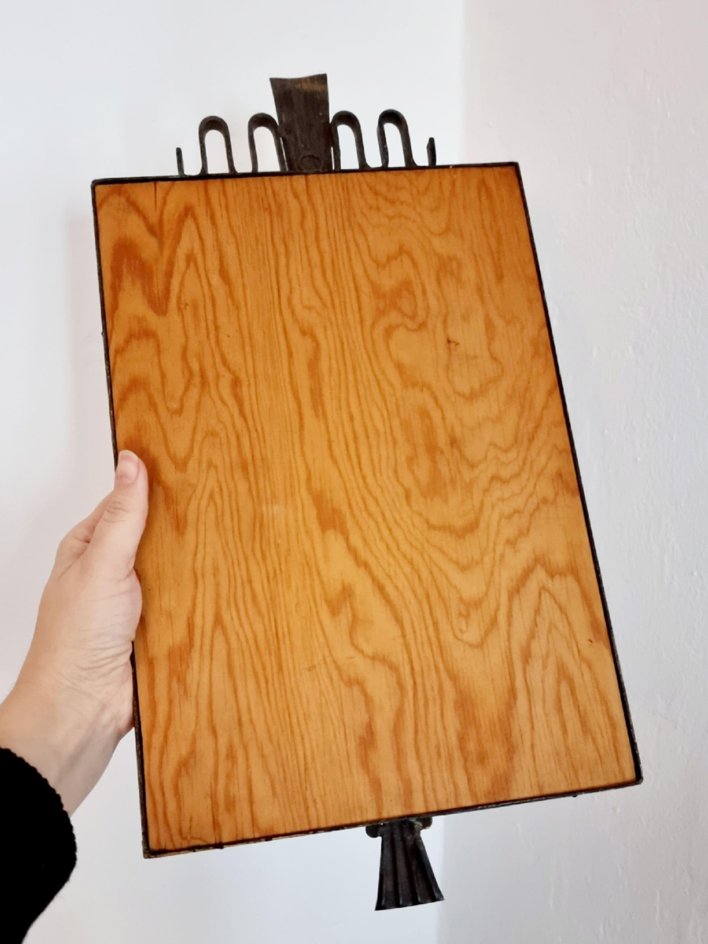 Rare, exquisite Swedish Art Deco mirror by Arvid Böhlmarks. 4
