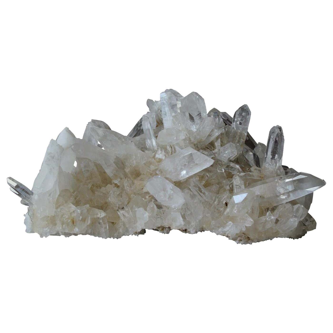 Large Crystal Rocks Rare Extra Large Natural Rock Crystal Quartz Cluster at 1stDibs | extra ...