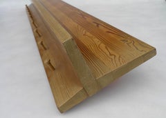 Raro perchero extragrande de pared de pino macizo de Jakob Kielland Brandt