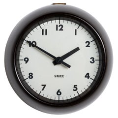 Raro Reloj de Pared de Baquelita Vintage Extra Pequeño de Gents of Leicester - IG221303D