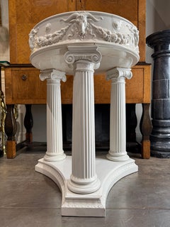 Table basse rare en faïence de Gustavsberg (Suède), vers 1920