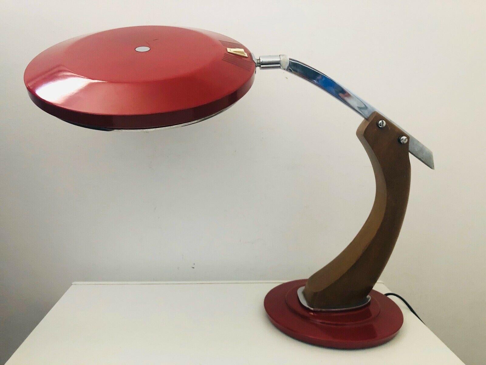 Spanish Rare Fase Madrit President Desk Lamp