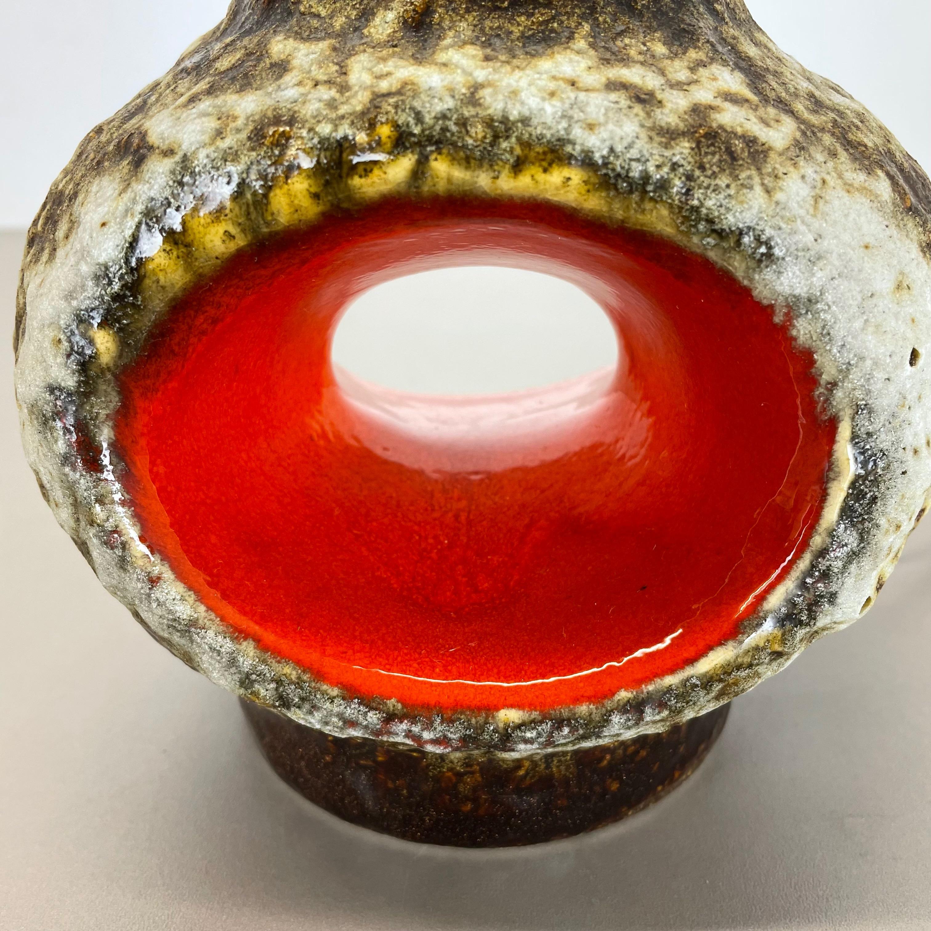 Rare Fat Lava Ceramic Pottery Table Light by Dümler and Breiden, Germany, 1970s For Sale 2