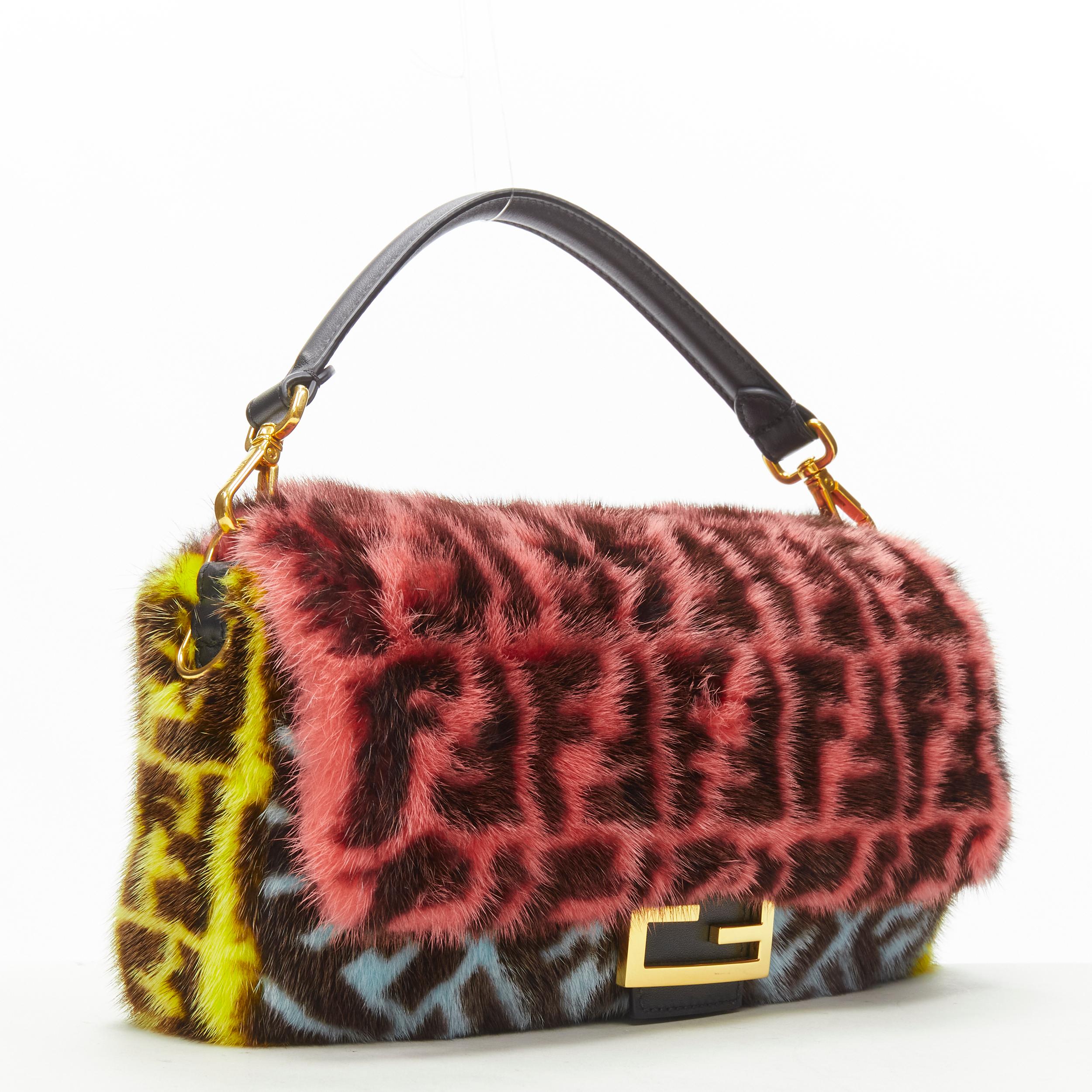 fendi multicolor baguette