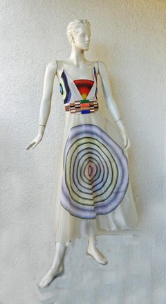 Seltenes Fendi by Karl Lagerfeld Original LaufstegkleidDie Chinesische Mauer 2008