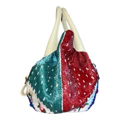 Rare FENDI Limited Edition Spy Bag Hand-Embroidery Exotic Lizard Skin FW 2005