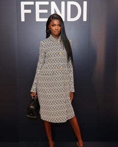 Rare Fendi Monogram Wool & Silk 3-Piece Skirt Suit Set