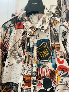 Rare Fendi Runway 2019 Karl Kollage trench coat