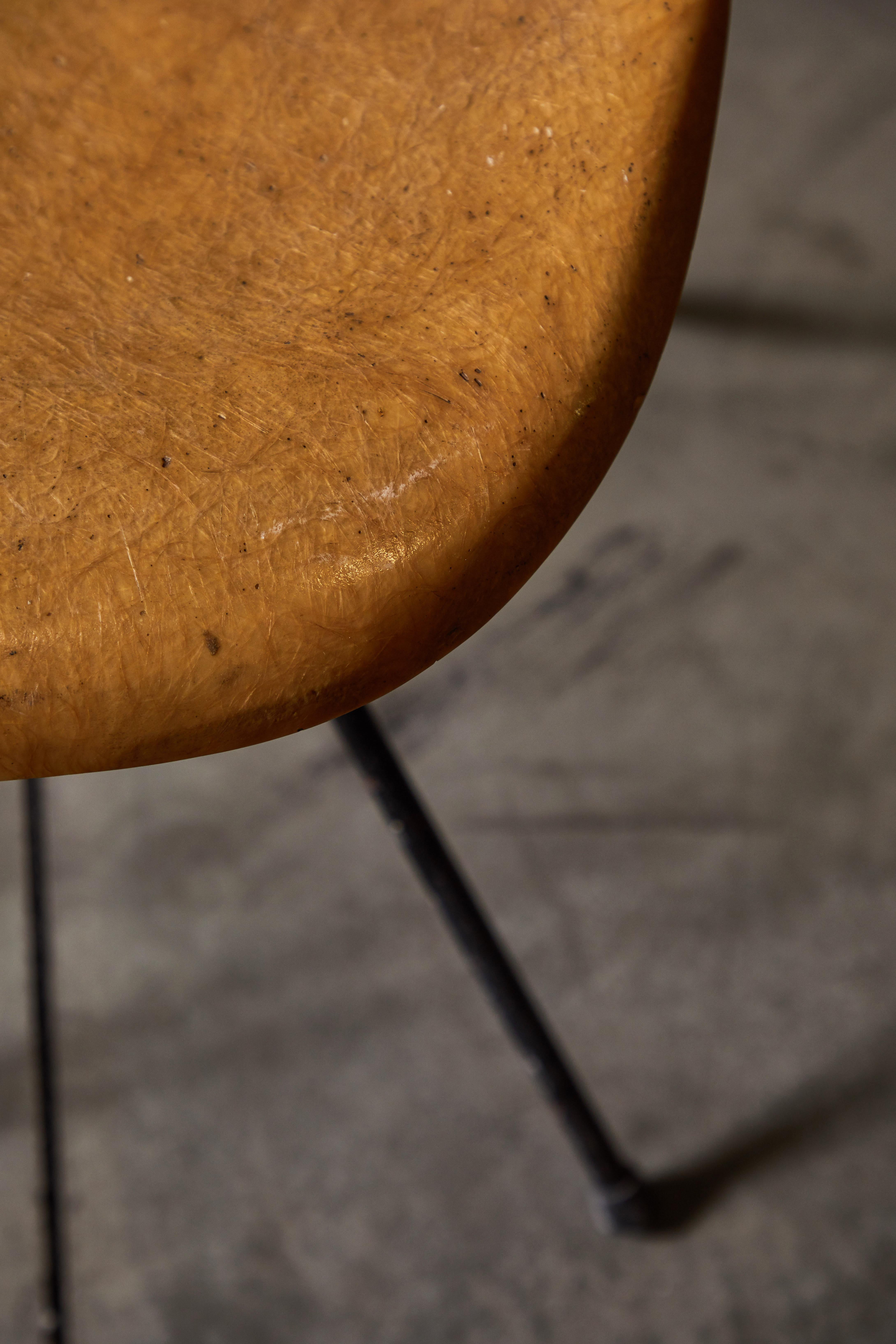 Rare Fiberglass Chair by Jean-René Picard 3