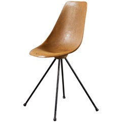 Rare Fiberglass Chair by Jean-René Picard