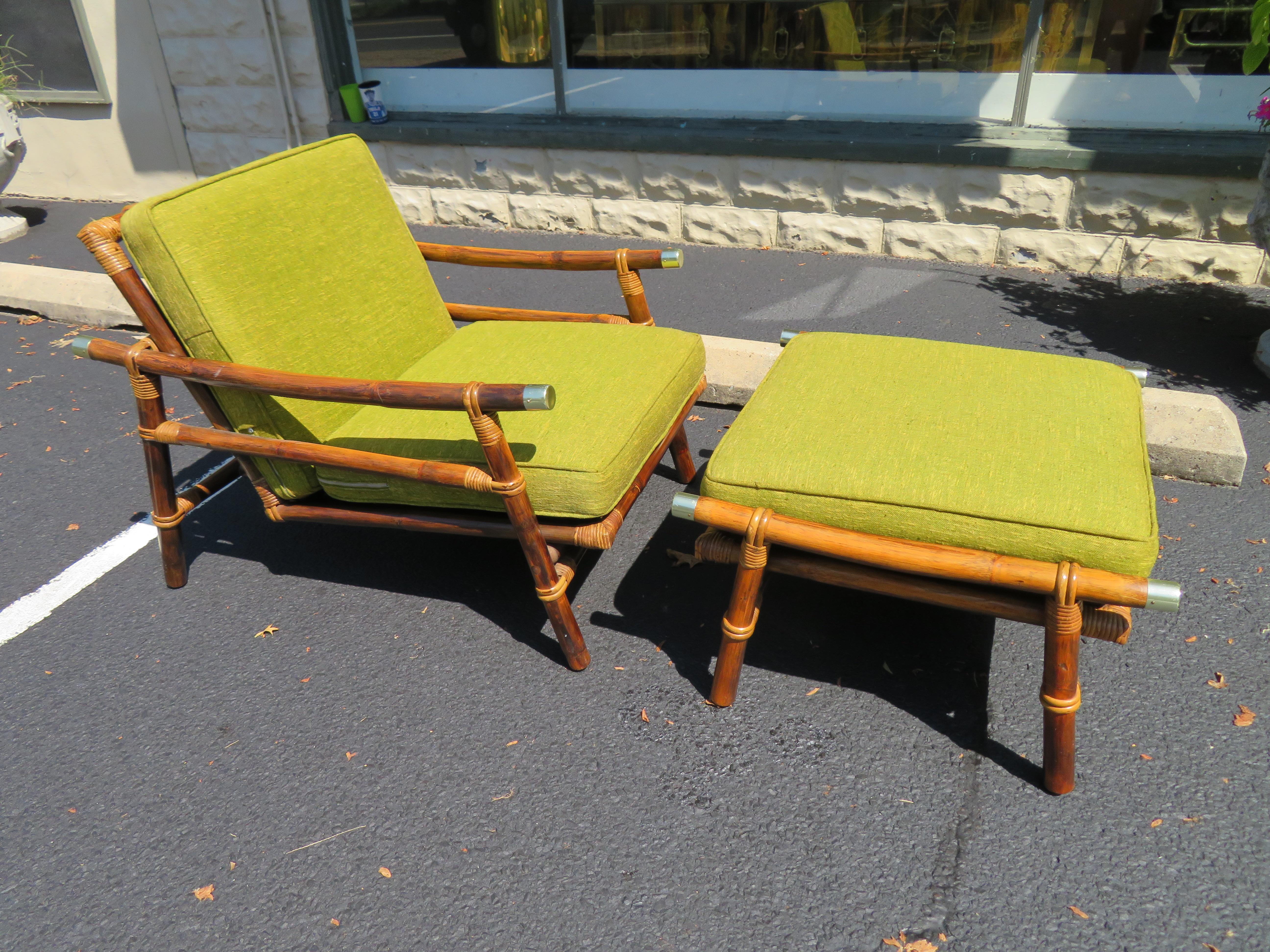 Rare Ficks Reed Rattan Tile Square Coffee Table John Wisner For Sale 3