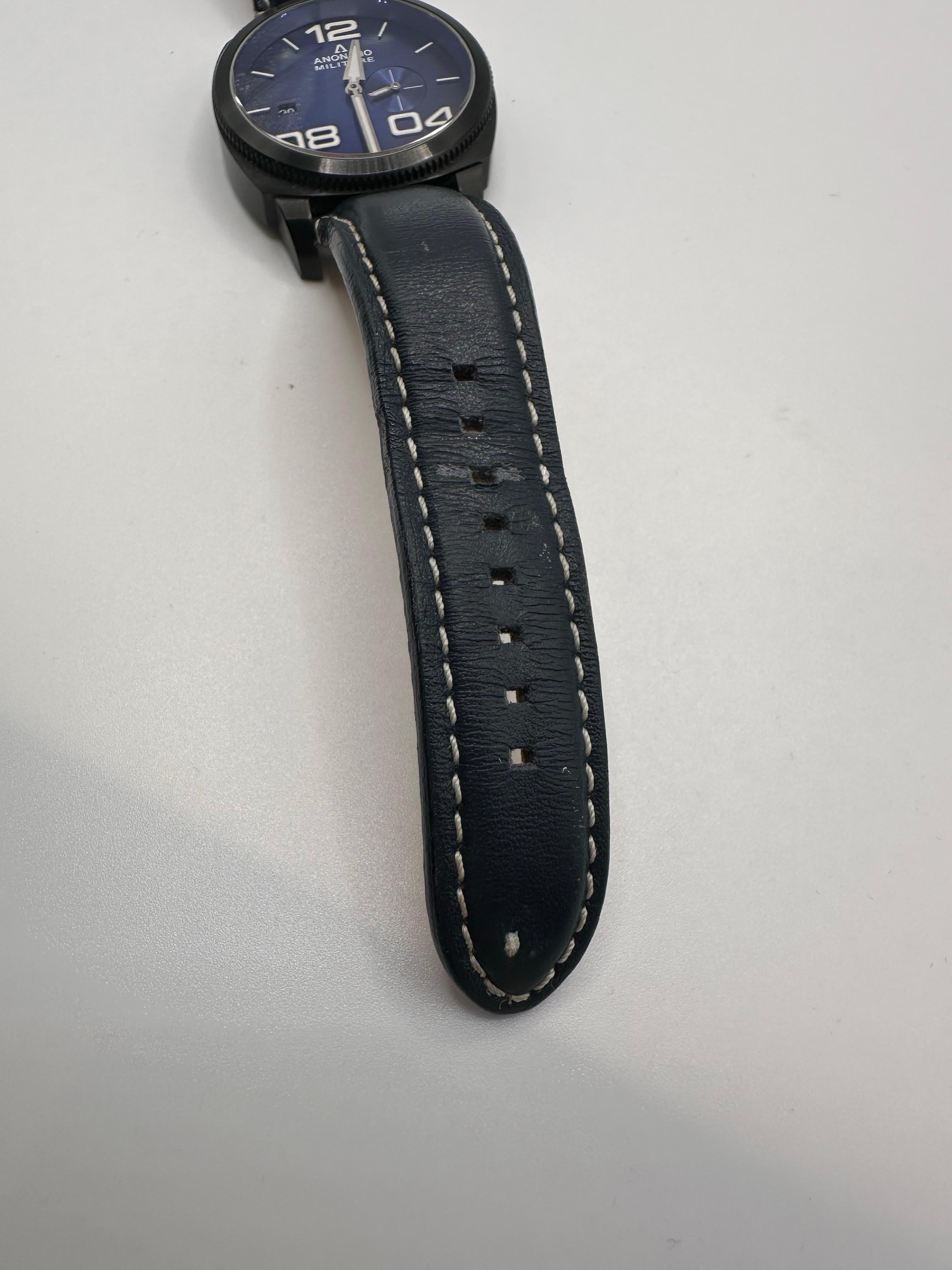Rare Find! Anonimo Militare mens watch Stainless steel automatic original For Sale 8