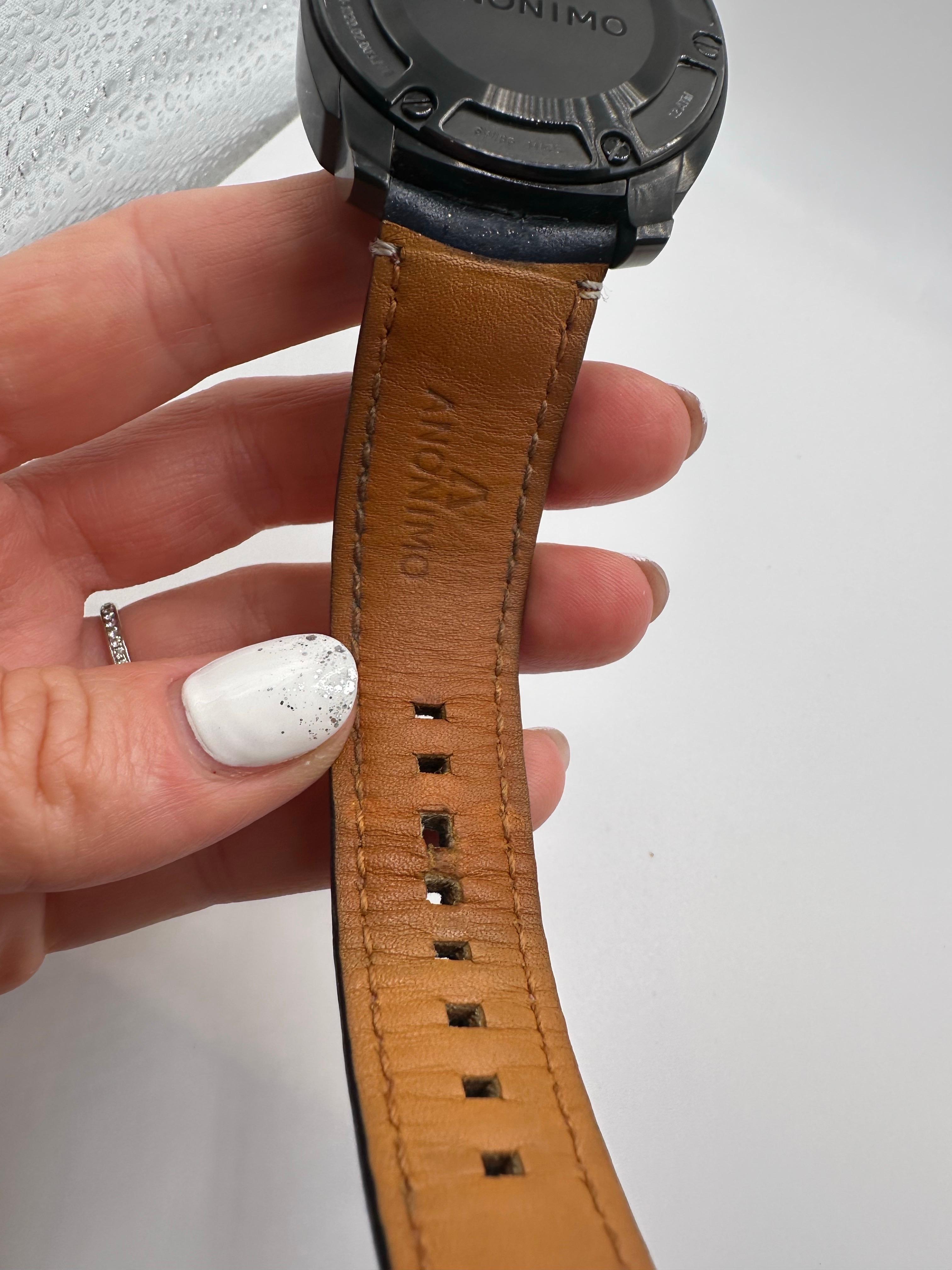 Rare Find! Anonimo Militare mens watch Stainless steel automatic original For Sale 2