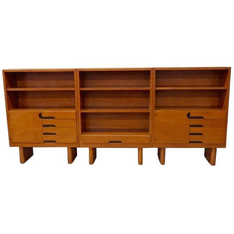 Rare Find Three Gilbert Rohde for Herman Miller Art Deco Bookshelf ...