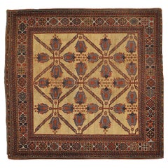 Rare Fine Antique Collectable Afshar Rug  Circa 1850