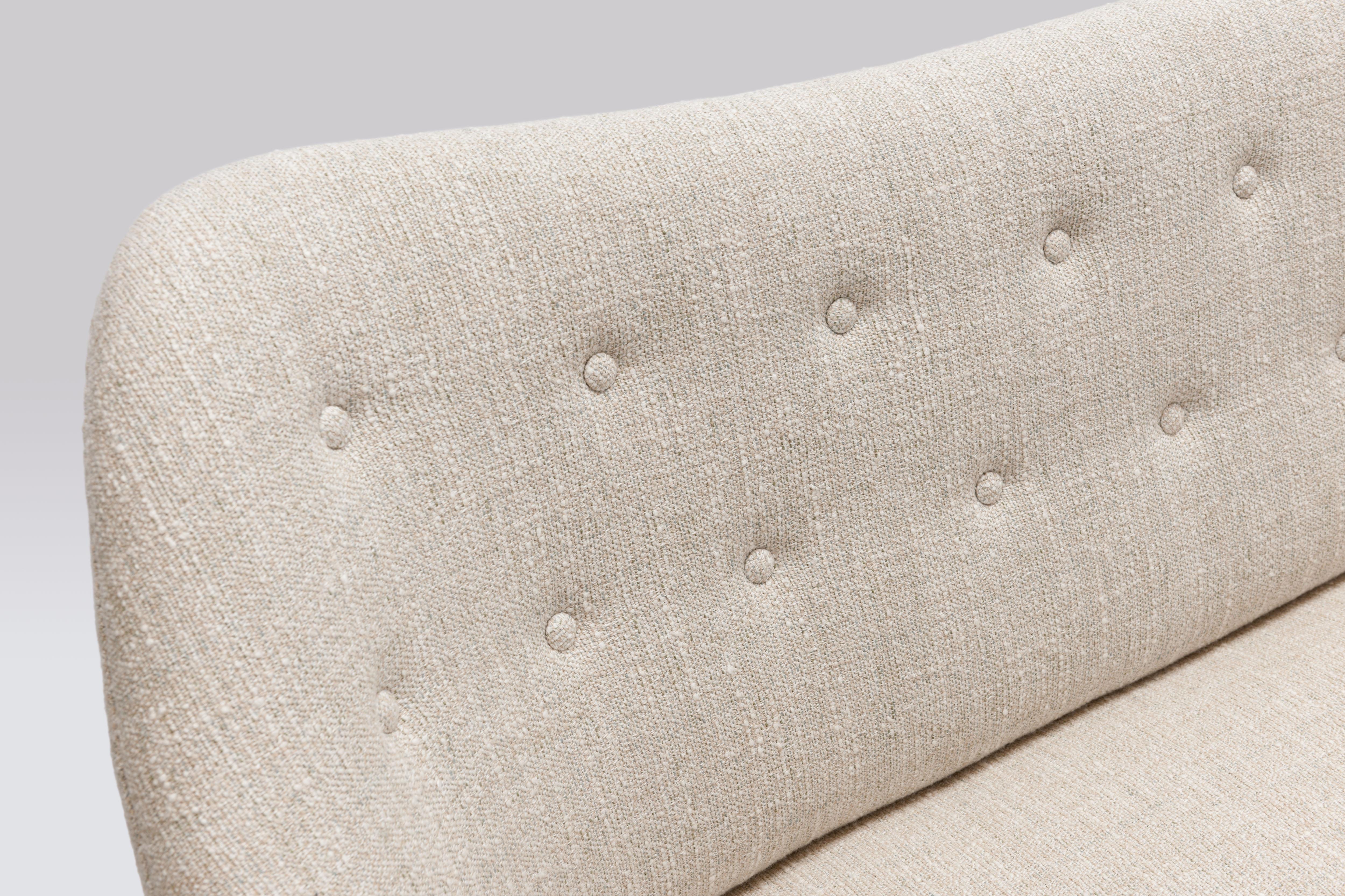 Rare Finn Juhl BO64 3-Seater Sofa by Bovirke 1946, Fully Restored 2