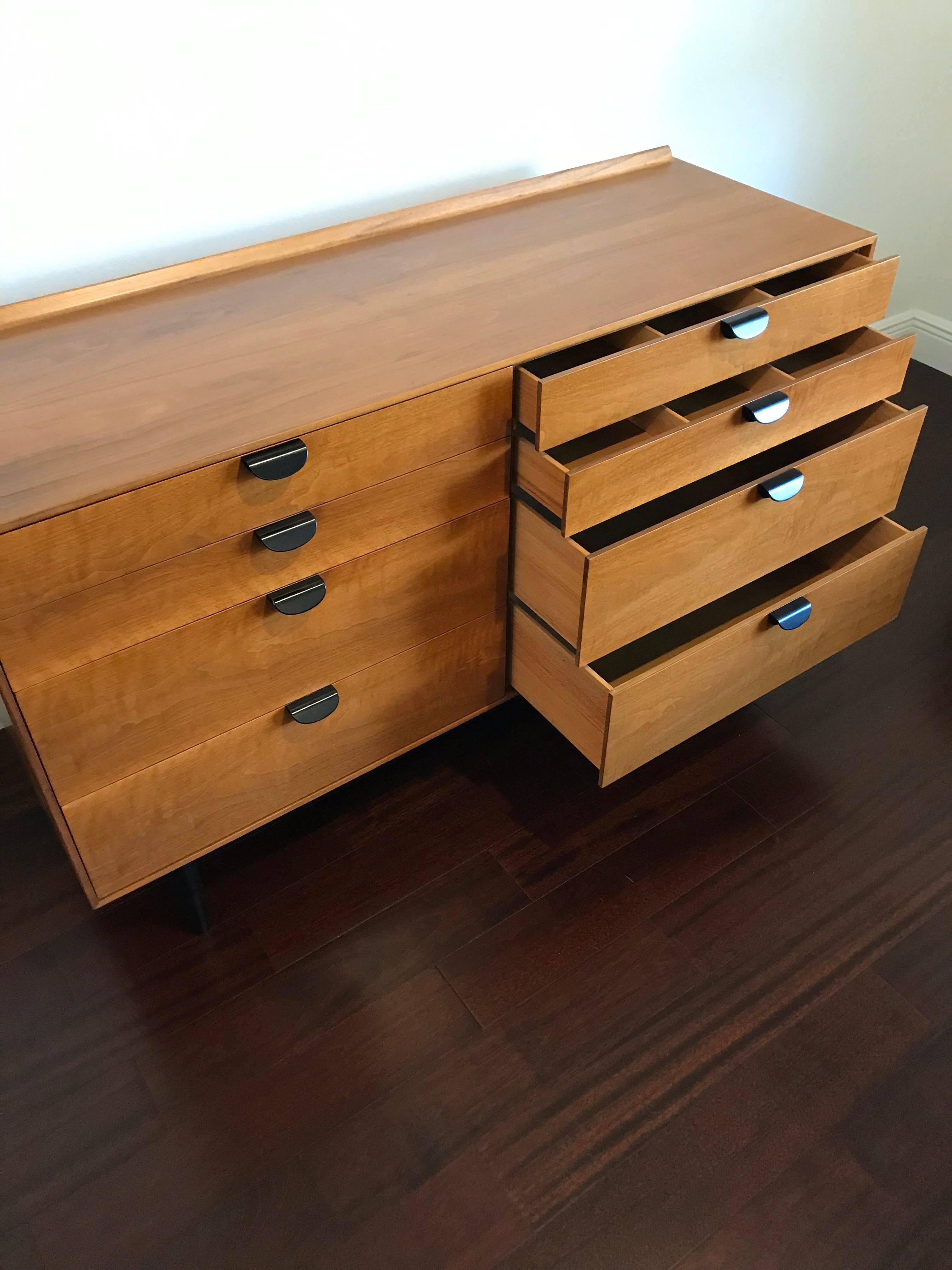 American Rare Finn Juhl for Baker 8-Drawer Dresser