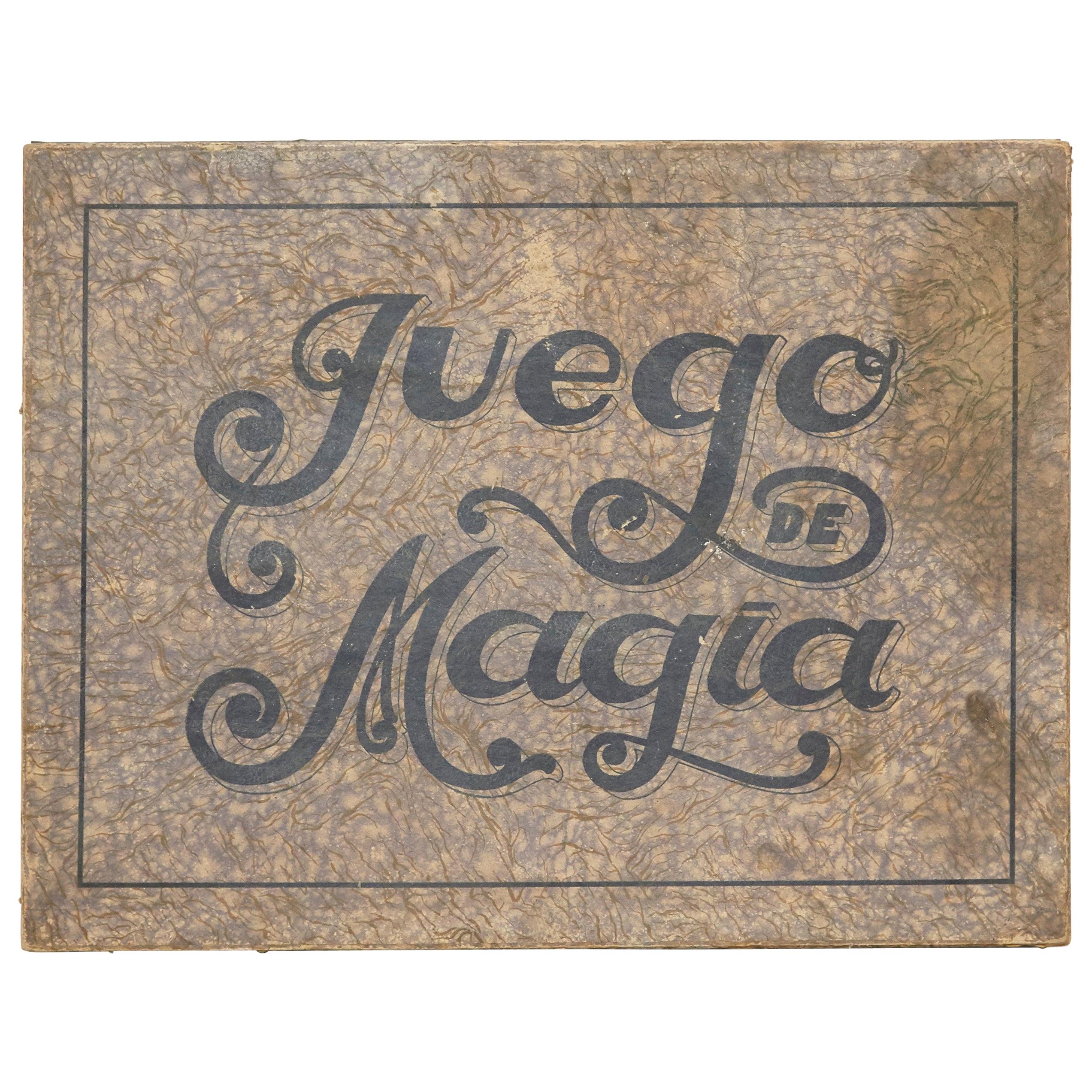 Rare First Edition Magic Game of "Juego de Magia Borras" 1933