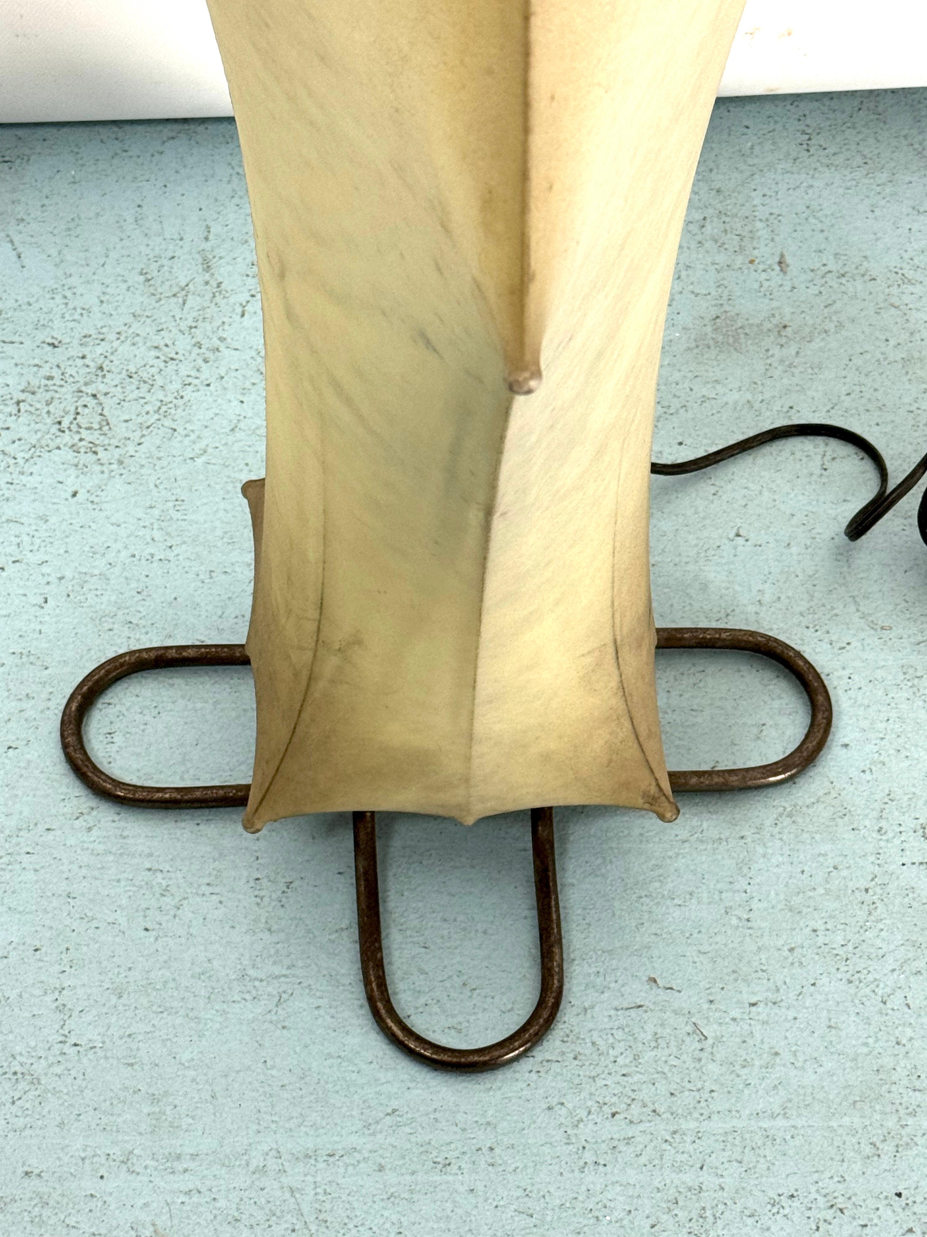 Italian Rare first edition of Fantasma piccolo floor lamp by Tobia Scarpa for Flos.