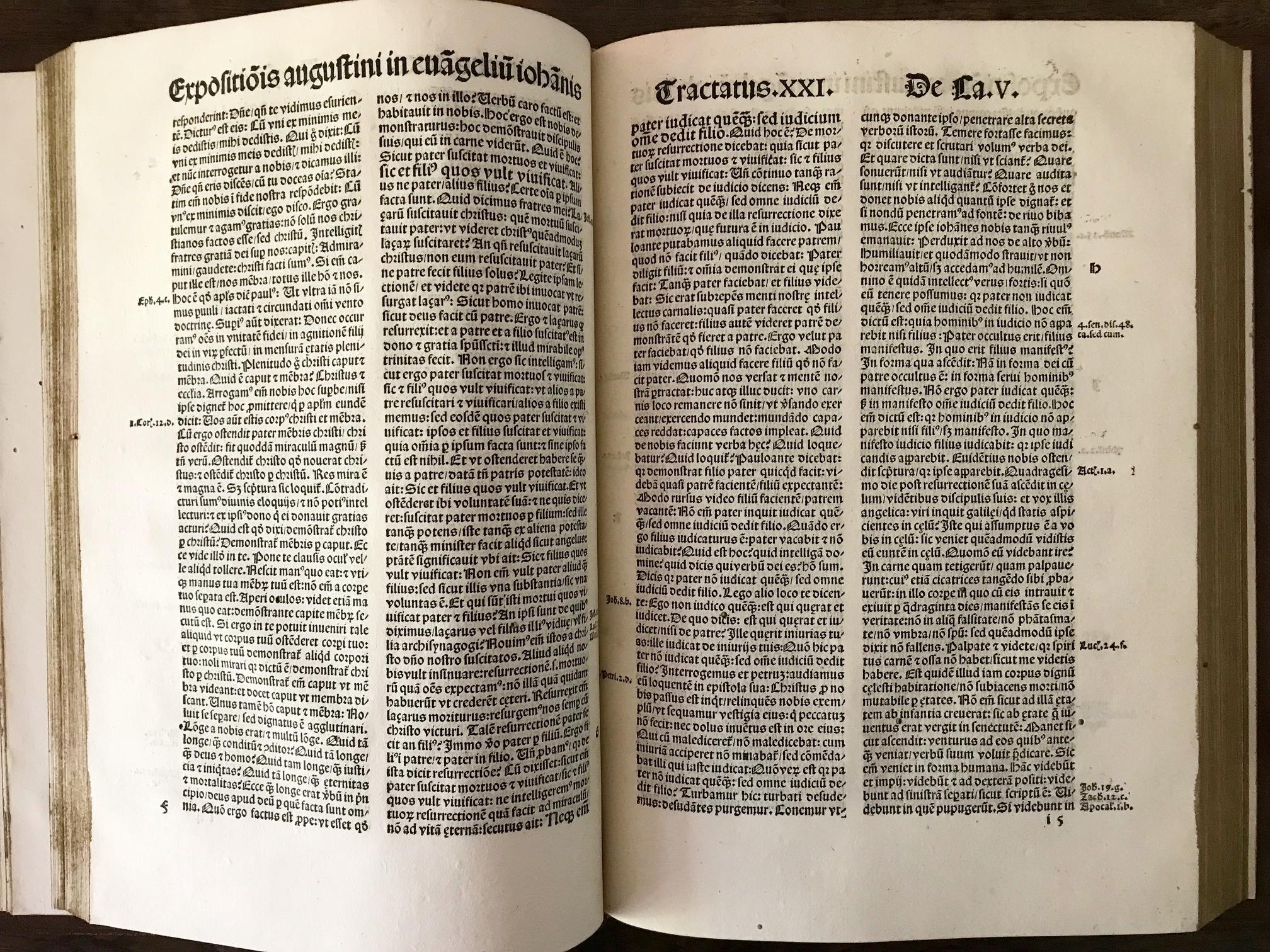 Rare First Edition Post Incunabulum of Saint Augustine, 1509 In Good Condition For Sale In Unteriberg, Schwyz